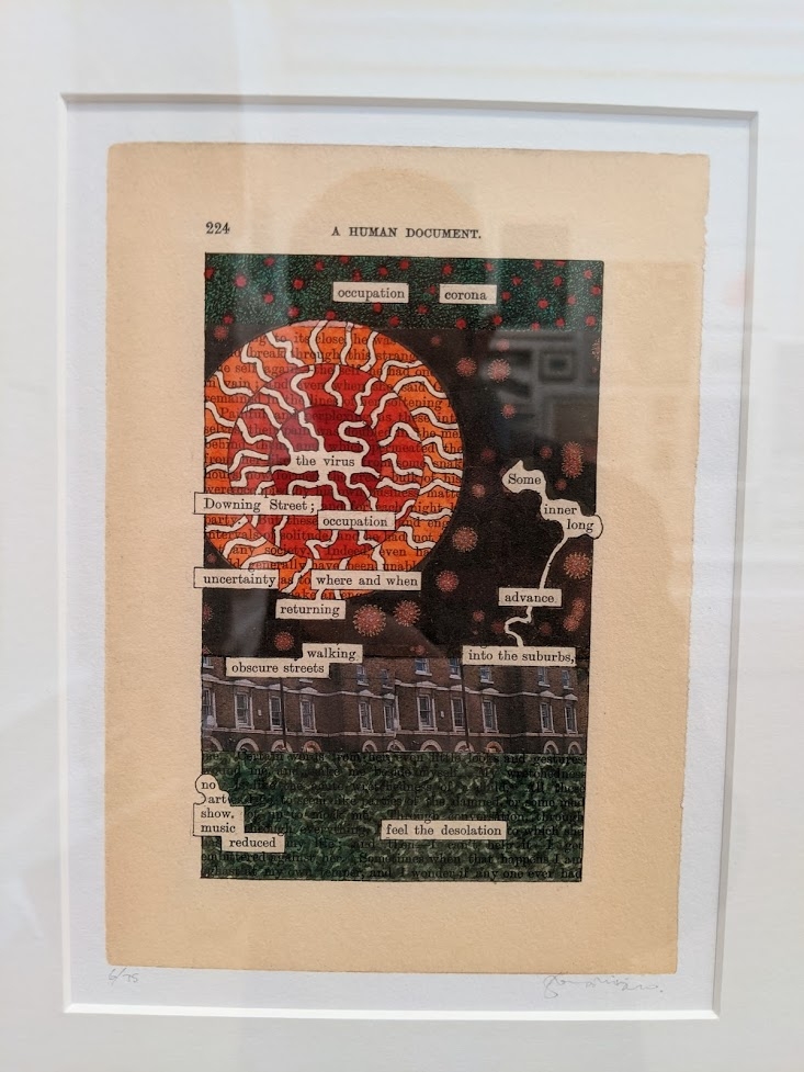 Always love this "human document" pieces by Tom Philips. Never enough to drop £500 on, mind you.